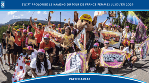 Zwift prolonge le naming du Tour de France Femmes jusqu’en 2029